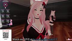 Kanako moans as chat begs her to squirt for them. Catgirl vtuber cums hard! 😻