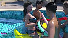 A Wife and Stepmother in Erotic Game Missing Scenes 24