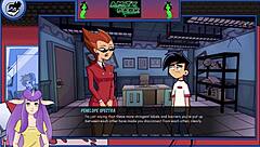 Danny Phantom Amity Park Redux: Redhead College Teacher in Monster Action