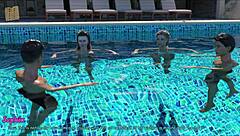 A Wife and Stepmother in Erotic Game Missing Scenes 24