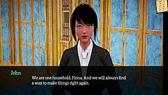 Hey, what’s up with this wild family drama in 3D anime hentai?