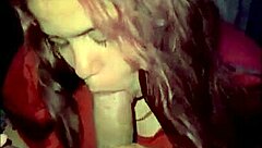 OMG, this 18-year-old redhead babe with huge perfect tits rides hard! 😍🔥