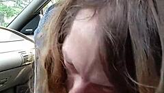 early morning in the car, i deepthroat my buddy’s rod