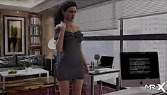 I Swallow Cock Well In This 3d Anime Game Episode.