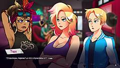 Hey, loving this gameplay of Life in Woodchester Part 8 with pierced nipple action