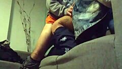 Blowjob and fucking on the sofa 😍