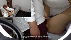 yo, this patient got a cumshot in her pussy at the gyno!