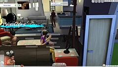 sims 4 wicked mod gets wild with neighbor’s huge tool 😜