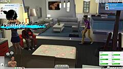 sims 4 wicked mod gets wild with neighbor’s huge tool 😜