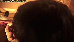 Watching TikTok Late with Best Friend Turns into Hentai Facial Recording