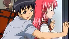 हेनताई बस्टी सौतेली बहन को ट्रेन में छेड़ा गया! 😳