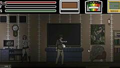 yo, check this guy banging a hot lady in ryona hentai game!