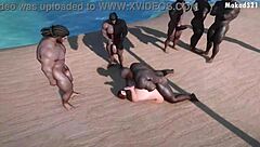 White Milf Betrays Husband with BBC in Africa. Mrs. Cockers Stars in Wild 3D Hentai Gangbang.