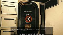 footjob in restaurant scene from unending void tales