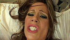 The lady craves a young cock for hard deepthroat action.