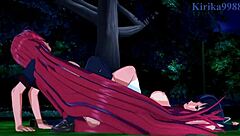 Asuka And Homura Engage In Intense Lesbian Play In Senran Kagura Hentai