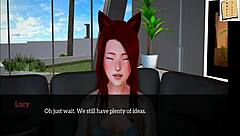 My new family 195 brings steamy 3D redhead action in a wild homemade game.