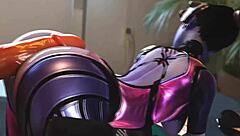 check out this ultimate widowmaker compilation with wild anime hentai scenes for fans