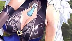 yelan from genshin impact stars in wild anime action.