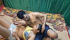 Fucking my friend so hard, Hanif and Adori got me goin' crazy!