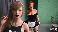 Dusklightmanor features female storm 21 in wild anime hentai action