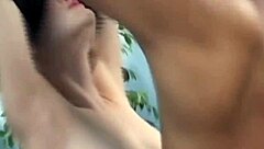 Young babe receives intense blowjob and fucking with bold passion