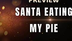 uh, santa eatin’ my pie close up with agarabas n olpr, so hot!