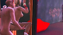 Harley Quinn becomes a sex slave for rough anal and bukkake in hentai parody!