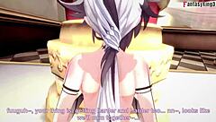 Arlecchino Naked and Fucked in Ahegao Style! Genshin Impact Milf POV on Sheer Fantasyking3!