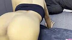 Latina Lesbian Babes Suck Huge White Cock and Squirt First Time