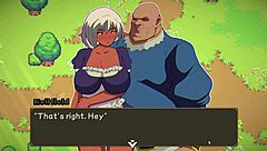 Hentai game NTR: intensely masturbate my elf slut until she cums.