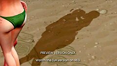 doa 3 3d hentai beach sex preview with naughty outdoor fun