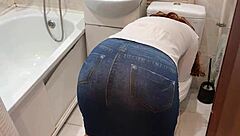 Milf flashed her ass for anal while husband was out. Homemade hentai vibes rule.