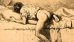 I Admire This Vintage Erotic Illustration