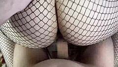 this hot bitch loves my cum all over her pantyhose! 😍