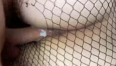 this hot bitch loves my cum all over her pantyhose! 😍