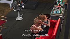 Naughty backstage fun in 3d hentai preview?