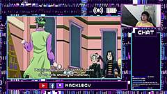 JoJo's Bizarre Adventure animation part 4 chapters 13-14 with hentai elements