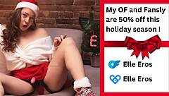 Will You Blow Me By The Christmas Tree? Girlfriend Encourages Bi POV Fun!