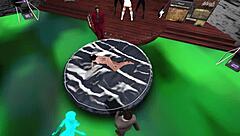 The elite social club features dancing and group activities