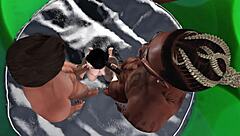 The elite social club features dancing and group activities