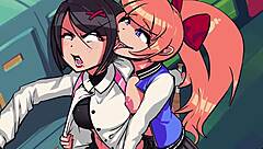 river city girls hentai compilation unfolds in a casual group adventure