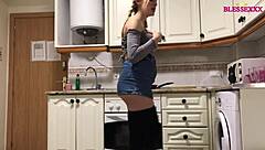 This Slut Feels Passionate Love For Big Cocks