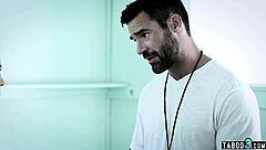 hey, did i just seduce my old teacher? this teen got him fucking hard real quick!