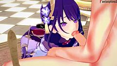 Raiden Shogun in the Kingdom Trailer from Genshin Impact Full Exclusive Video on Sheer or PTRN FantasyKing3