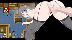 ntrknight part 2 has some wild blowjobs and fingering in this anime hentai game 😈