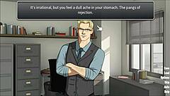 kissing two men with crushes and recalling the memory