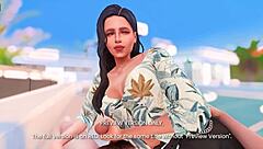 courtside passion in 3d hentai gets naughty in this preview version