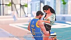 courtside passion in 3d hentai gets naughty in this preview version