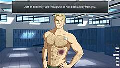 kissing two men with crushes and recalling the memory